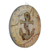 kuststrand anker dartbord (Voorkant Links)