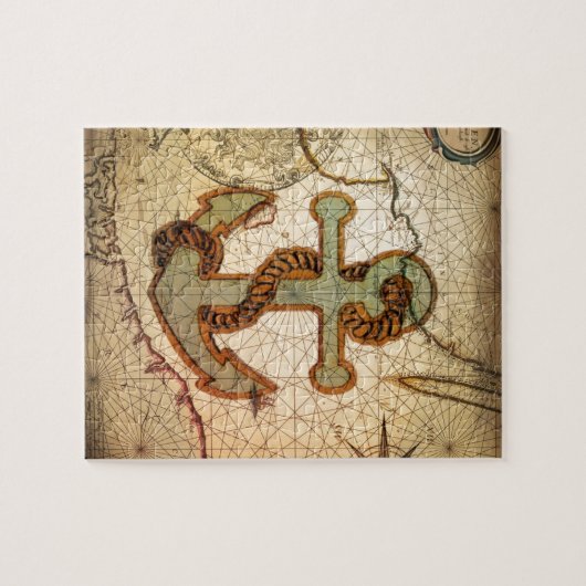  kuststrand  anker legpuzzel (Horizontaal)