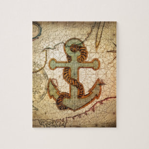  kuststrand  anker legpuzzel