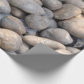 Kuststrand Beachcomber Beach Lover Pebbles Texture Cadeaupapier (Hoek)