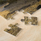 Kuststrand Guam. Kerstgroeten Legpuzzel (Zijkant)