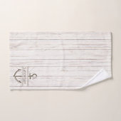 Kuststrand Kustdoornautical Weathered Summer Beach Bad Handdoek (Handdoek)
