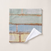 Kuststrand Kustdoornautical Weathered Summer Beach Bad Handdoek (Wasdoekje)