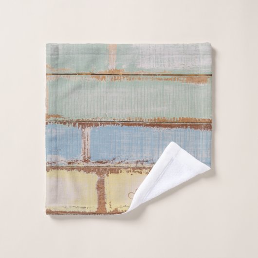 Kuststrand Kustdoornautical Weathered Summer Beach Bad Handdoek (Wasdoekje)