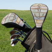 Kuststrand Kustdoornautical Weathered Summer Beach Golfheadcover