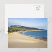 Kuststrand langs de kust nabij Tarifa Briefkaart (Voorkant / Achterkant)