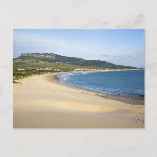 Kuststrand langs de kust nabij Tarifa Briefkaart (Voorkant)