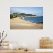 Kuststrand langs de kust nabij Tarifa Poster (Keuken)