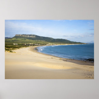 Kuststrand langs de kust nabij Tarifa Poster