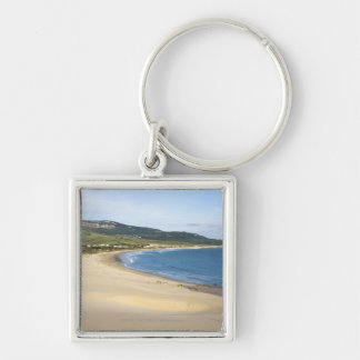 Kuststrand langs de kust nabij Tarifa Sleutelhanger