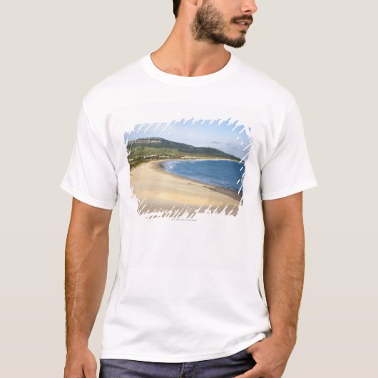 Kuststrand langs de kust nabij Tarifa T-shirt (Voorkant)