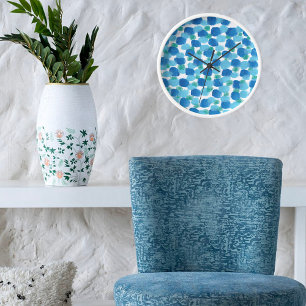 Kuststrand Modern Design Wandklok