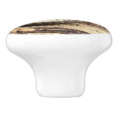 kuststrand nautisch antiek kompas keramische knop (Zijkant)