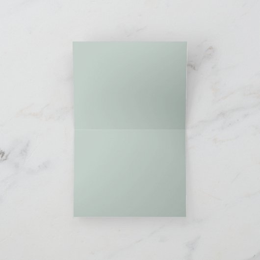 Kuststrand Ocean Green Zee Turtle Dank je wel Notitiekaartje (Binnen)