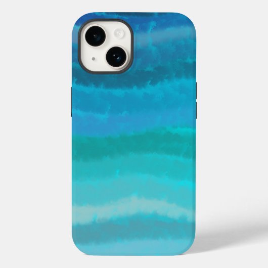 Kuststrand op Turquoise Case-Mate iPhone Case (Achterkant)