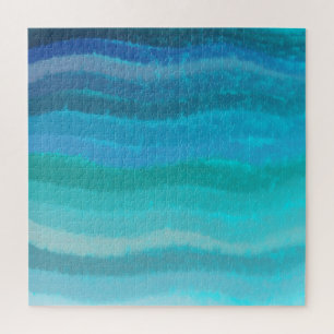 Kuststrand op Turquoise Legpuzzel