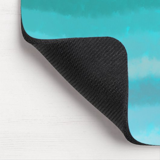 Kuststrand op Turquoise Muismat (Hoek)