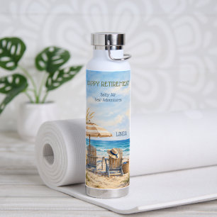 Kuststrand Pensioen Nieuwe Avonturen Cadeau Waterfles