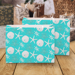 Kuststrand Sand Dollar Starfish Kusta Aqua Groot Cadeauzakje