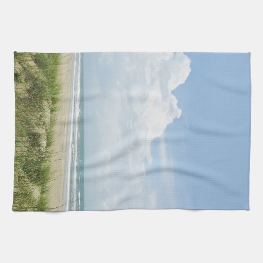 Kuststrand Sand Dunes Theedoek (Horizontaal)