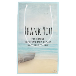 Kuststrand Scène Nautisch Thema Party Bedankt Klein Cadeauzakje