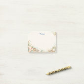 Kuststrand Schatgrens Post-it® Notes (Op bureau)