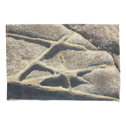 Kuststrand Sterpatroon Kussensloop (Voorkant-Links)