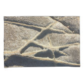 Kuststrand Sterpatroon Kussensloop (Voorkant-Rechts)