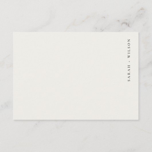 Kuststrand Sun zeeascape bruiloft QR-code RSVP Informatiekaartje (Achterkant)