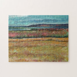 Kuststrand van Sand Dune Shoreline Legpuzzel