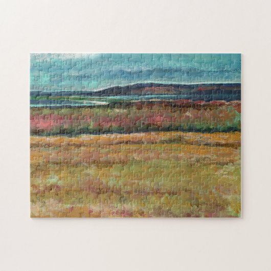 Kuststrand van Sand Dune Shoreline Legpuzzel (Horizontaal)