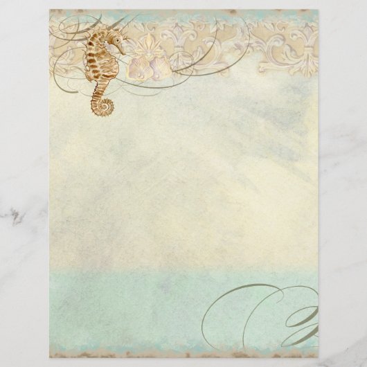 Kuststrand van zee voor paarden - gebundeld banket (Voorkant)