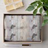 Kuststrand Vogels Tissuepapier (Geschenk)