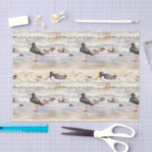Kuststrand Vogels Tissuepapier (Craft)