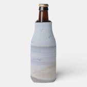 Kuststrand Waterverf kust Flesjeskoeler (Fles Voorkant)