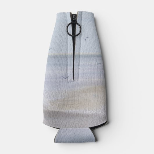 Kuststrand Waterverf kust Flesjeskoeler (Achterkant)