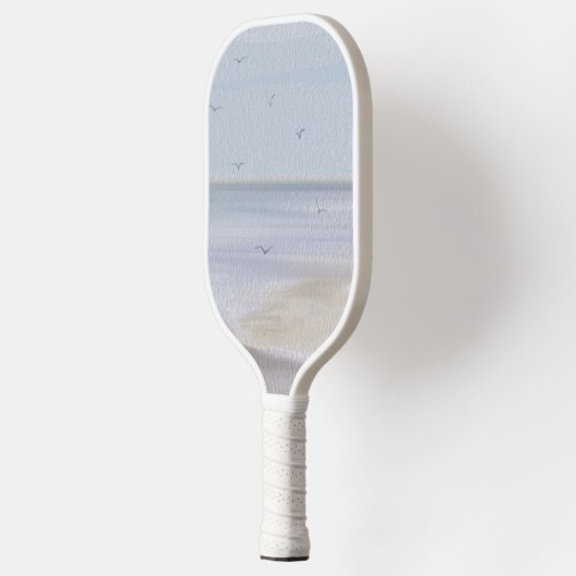 Kuststrand Waterverf kust Pickleball Paddle (Links)