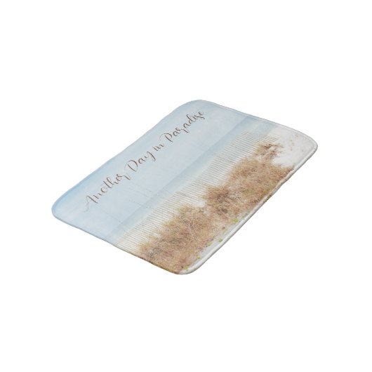 Kuststrand Zee Haver en zandduinen Badmat (Gekanteld)