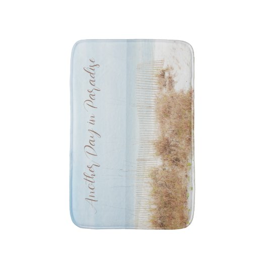 Kuststrand Zee Haver en zandduinen Badmat (Voorkant Verticaal)