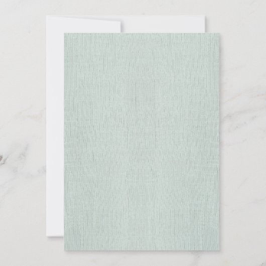 Kuststrand Zee Waves Sand Beach Weddenschap Kaart (Achterkant)