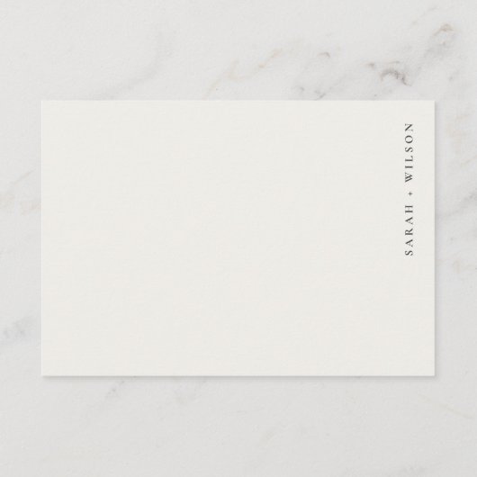 Kuststrand zeebaars QR-code RSVP Informatiekaartje (Achterkant)