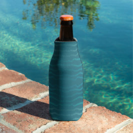 Kuststrand Zout Turquoise Golf Abstract Design Flesjeskoeler
