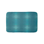 Kuststrand Zoute Turquoise Golf Abstract ontwerp Badmat (Voorkant)