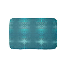 Kuststrand Zoute Turquoise Golf Abstract ontwerp Badmat