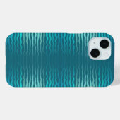 Kuststrand Zoute Turquoise Golf Abstract ontwerp Case-Mate iPhone Case (Achterkant (horizontaal))