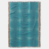 Kuststrand Zoute Turquoise Golf Abstract ontwerp Deken (Voorkant Verticaal)