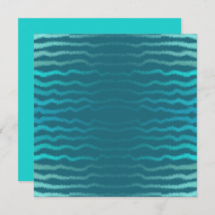 Kuststrand Zoute Turquoise Golf Abstract ontwerp Kaart