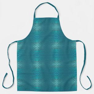 Kuststrand Zoute Turquoise Golf Abstract ontwerp Schort