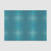 Kuststrand Zoute Turquoise Golf Abstract ontwerp Tissuepapier (Voorkant)