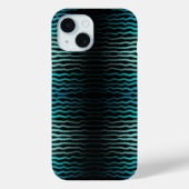 Kuststrand Zoute Turquoise golven Abstracte kunst Case-Mate iPhone Case (Achterkant)